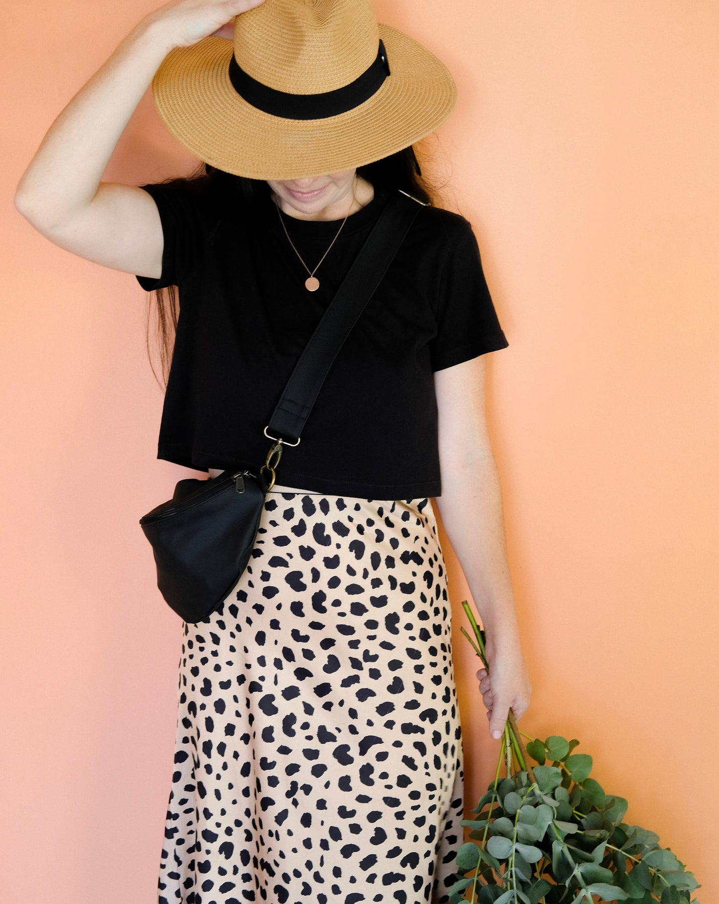 Classic Black Crossbody Bag